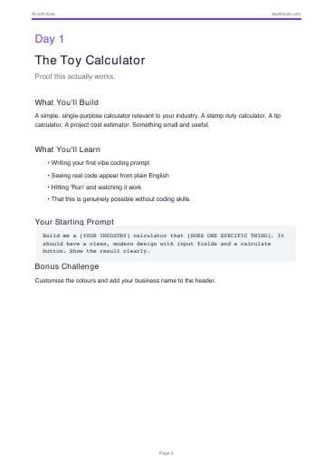 5 Builds In 5 Days (PDF) preview page 3