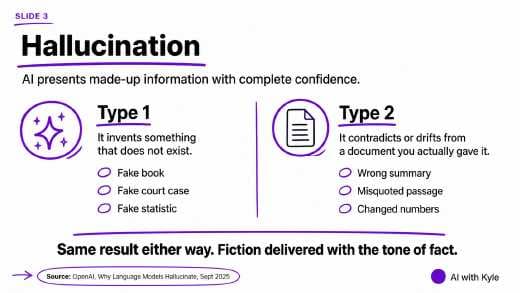 AI Hallucinations Slide Deck (PDF) preview page 3