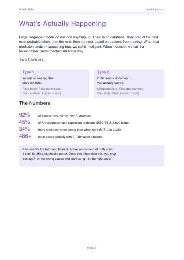 Hallucination Defence Kit (PDF) preview page 2