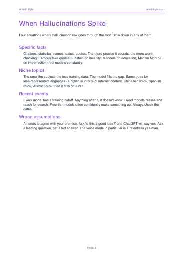 Hallucination Defence Kit (PDF) preview page 3