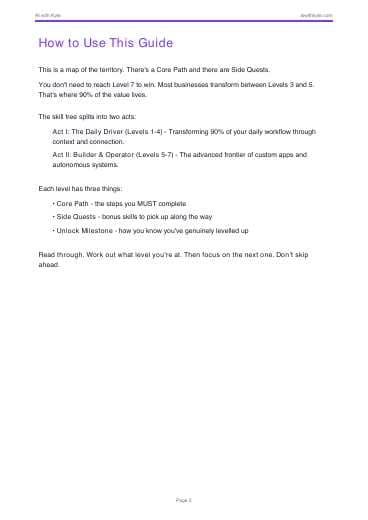 The 7 Levels To Become AI-Native (PDF) preview page 2
