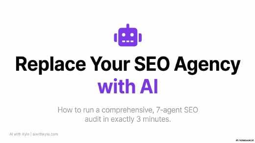 Replace Your SEO Agency Slide Deck (PDF) preview page 1