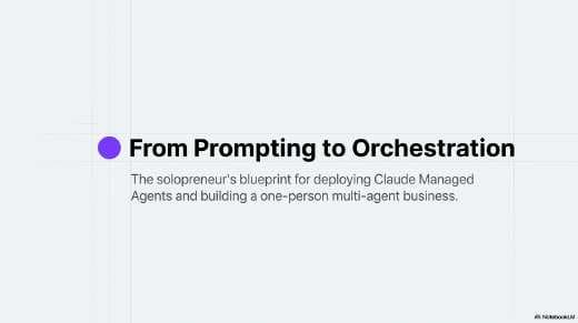 The AI Orchestrator Slide Deck (PDF) preview page 1