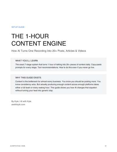 Written Guide (PDF) preview page 1