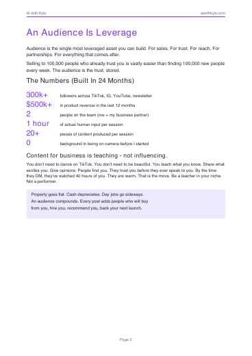 Content Machine Blueprint (PDF) preview page 2