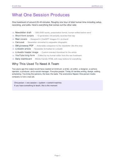 Content Machine Blueprint (PDF) preview page 3