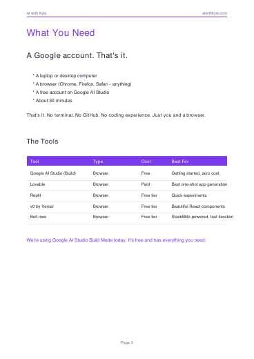 First Steps Guide (PDF) preview page 3