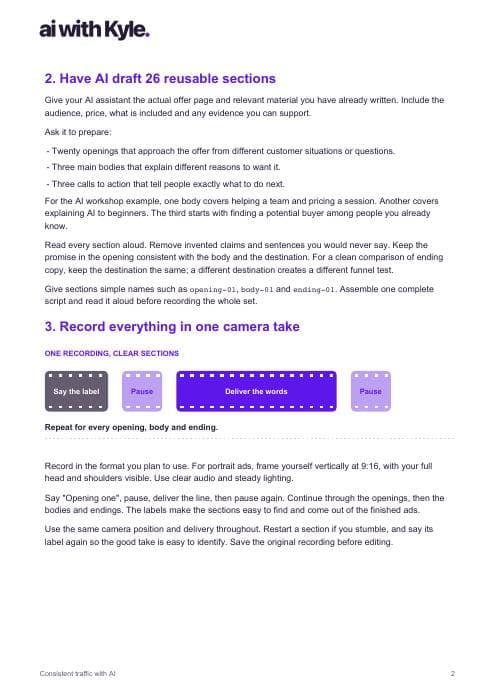 Consistent traffic with AI (PDF) preview page 2