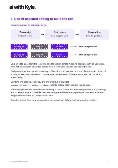Consistent traffic with AI (PDF) preview page 3