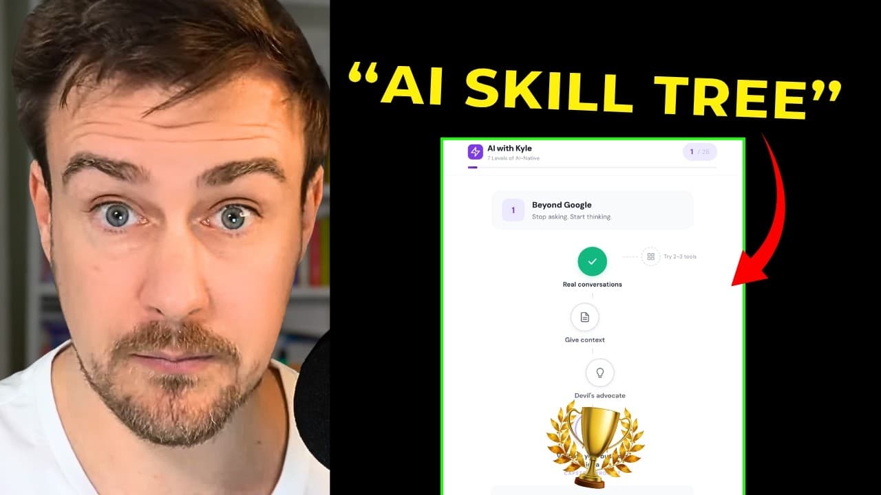 The AI skill tree: most people are stuck at level one video preview