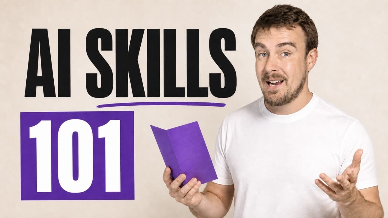 AI Skills 101: how to build and use skills in ChatGPT video preview