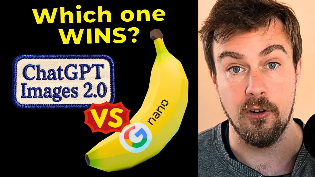 ChatGPT Images 2.0 vs Google's Nano Banana video preview