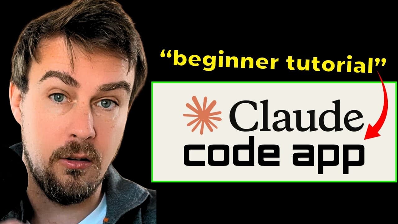 Complete beginner's guide to the Claude Code app video preview