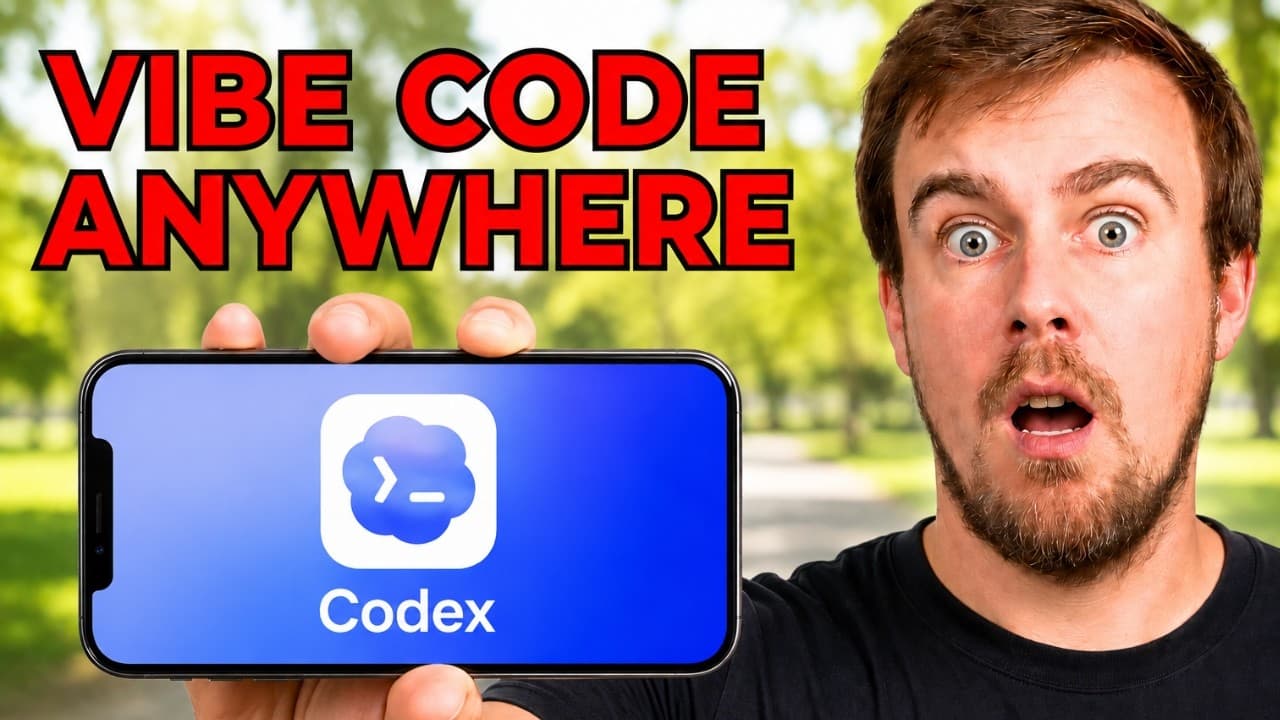 Codex Mobile: vibe code from anywhere video preview