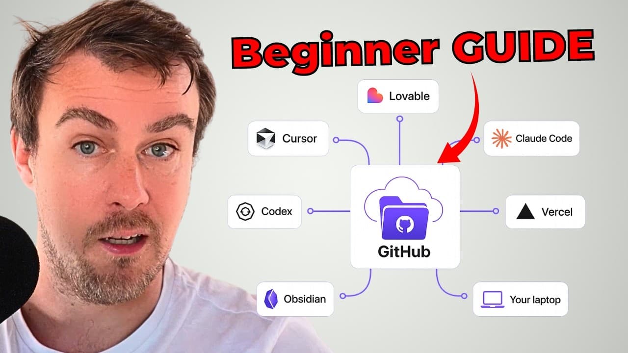 GitHub for beginners: connect AI tools and never lose work video preview