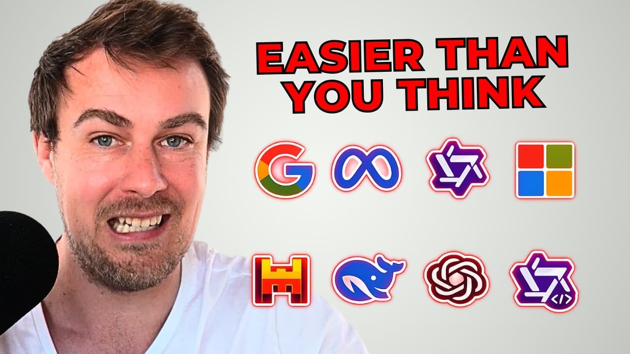 Local LLM beginner guide: run AI for free video preview