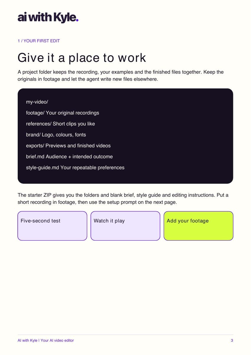 AI video editing guide (PDF) preview page 3