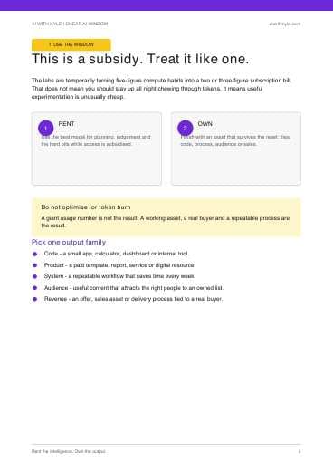Build While It Lasts: 7-Day Sprint (PDF) preview page 2
